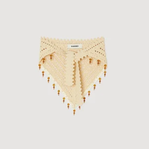 Bufandas<Sandro Paris Bandana De Ganchillo