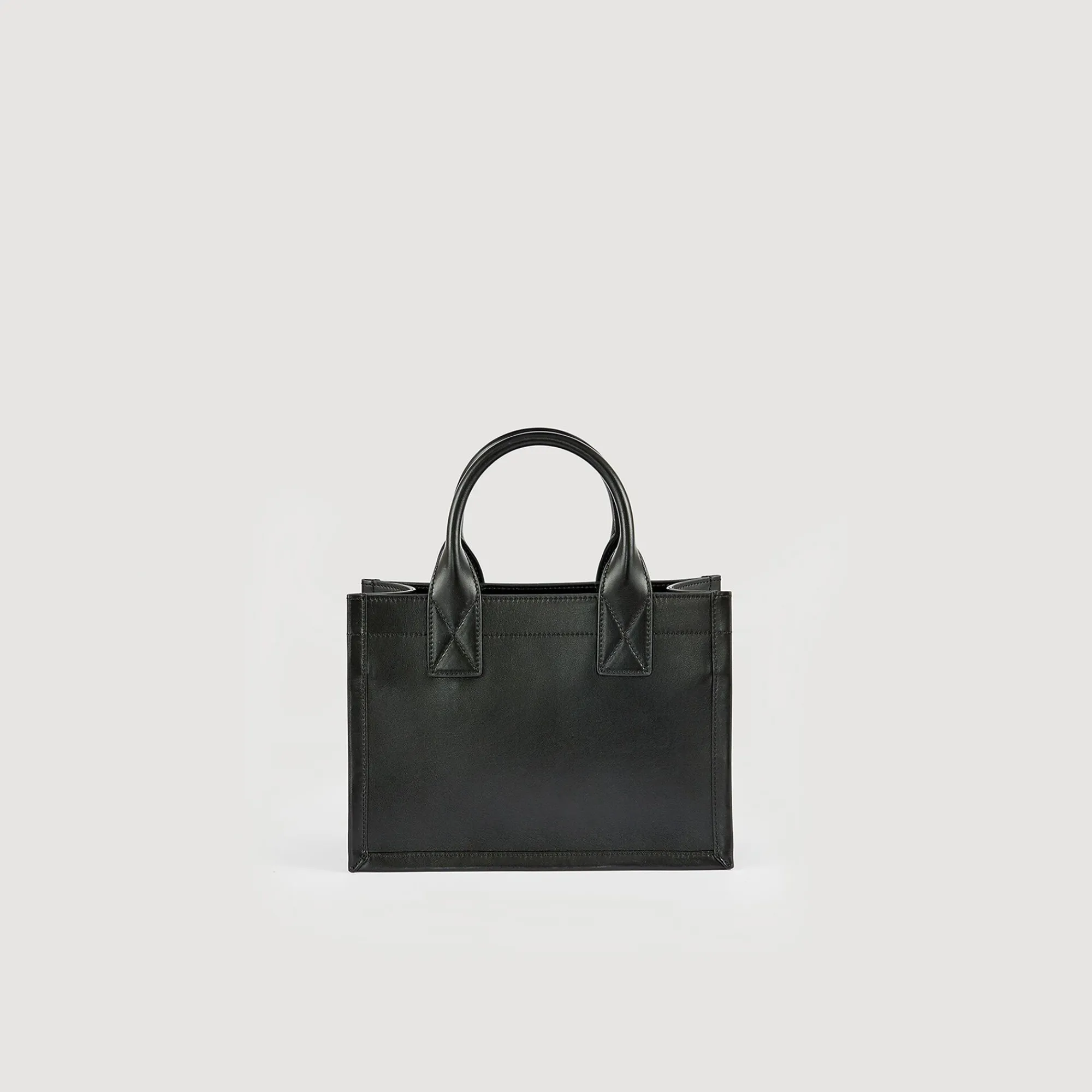 bolso_cabas_pequeno_de_piel_certificada_4.webp Bolsos Tote<Sandro Paris Bolso Cabas Pequeno De Piel Certificada