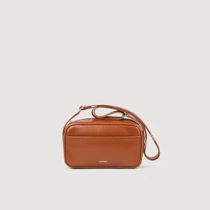 Minibolsos<Sandro Paris Bolso Pequeno De Piel Lisa