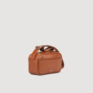 Minibolsos<Sandro Paris Bolso Pequeno De Piel Lisa