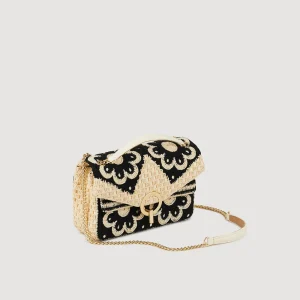 Bolsos Bandolera<Sandro Paris Bolso Yza De Ganchillo Bicolor