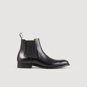 Zapatos Urbanos<Sandro Paris Botines Chelsea De Piel