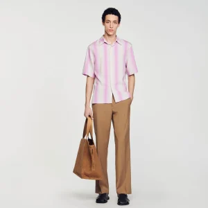 Camisas<Sandro Paris Camisa A Rayas