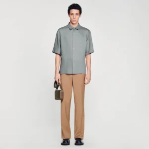 Camisas<Sandro Paris Camisa Con Botones
