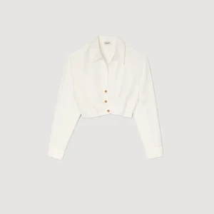 Tops & Camisas<Sandro Paris Camisa Corta
