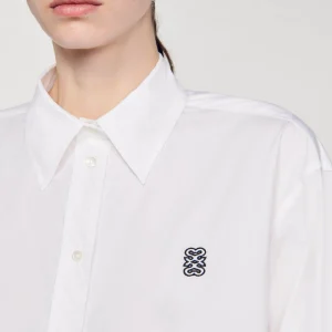 Tops & Camisas<Sandro Paris Camisa Corta De Popelina