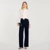 Tops & Camisas<Sandro Paris Camisa Corta De Seda