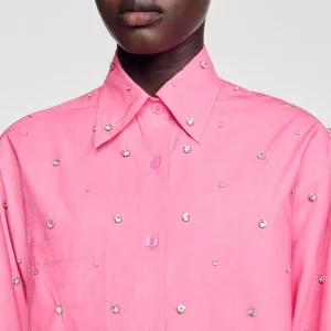 Conjuntos<Sandro Paris Camisa Dip Dye Con Strass