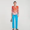Tops & Camisas<Sandro Paris Camisa Estampada