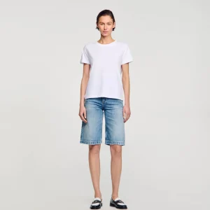 Camisetas<Sandro Paris Camiseta Doble S