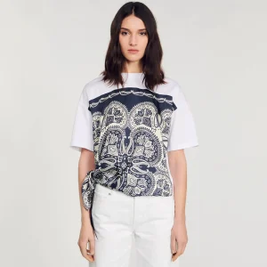 Camisetas<Sandro Paris Camiseta Fular