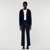 Jerséis & Chalecos<Sandro Paris Cardigan Con Capucha Y Cremallera