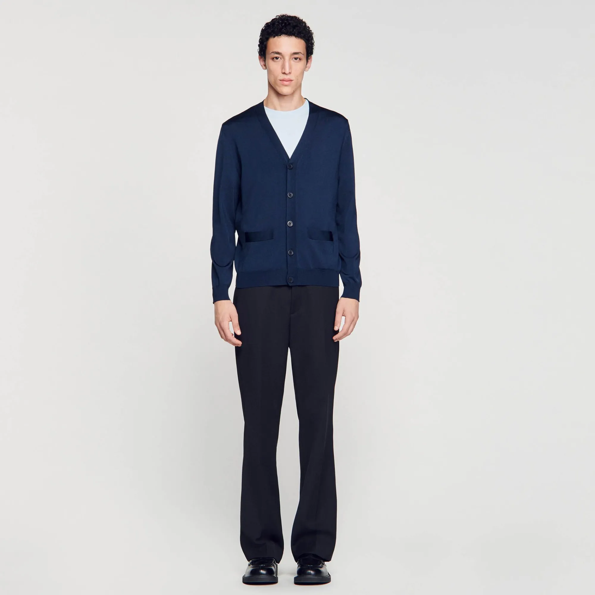 cardigan_de_punto_1-1.webp Jerséis & Chalecos<Sandro Paris Cardigan De Punto