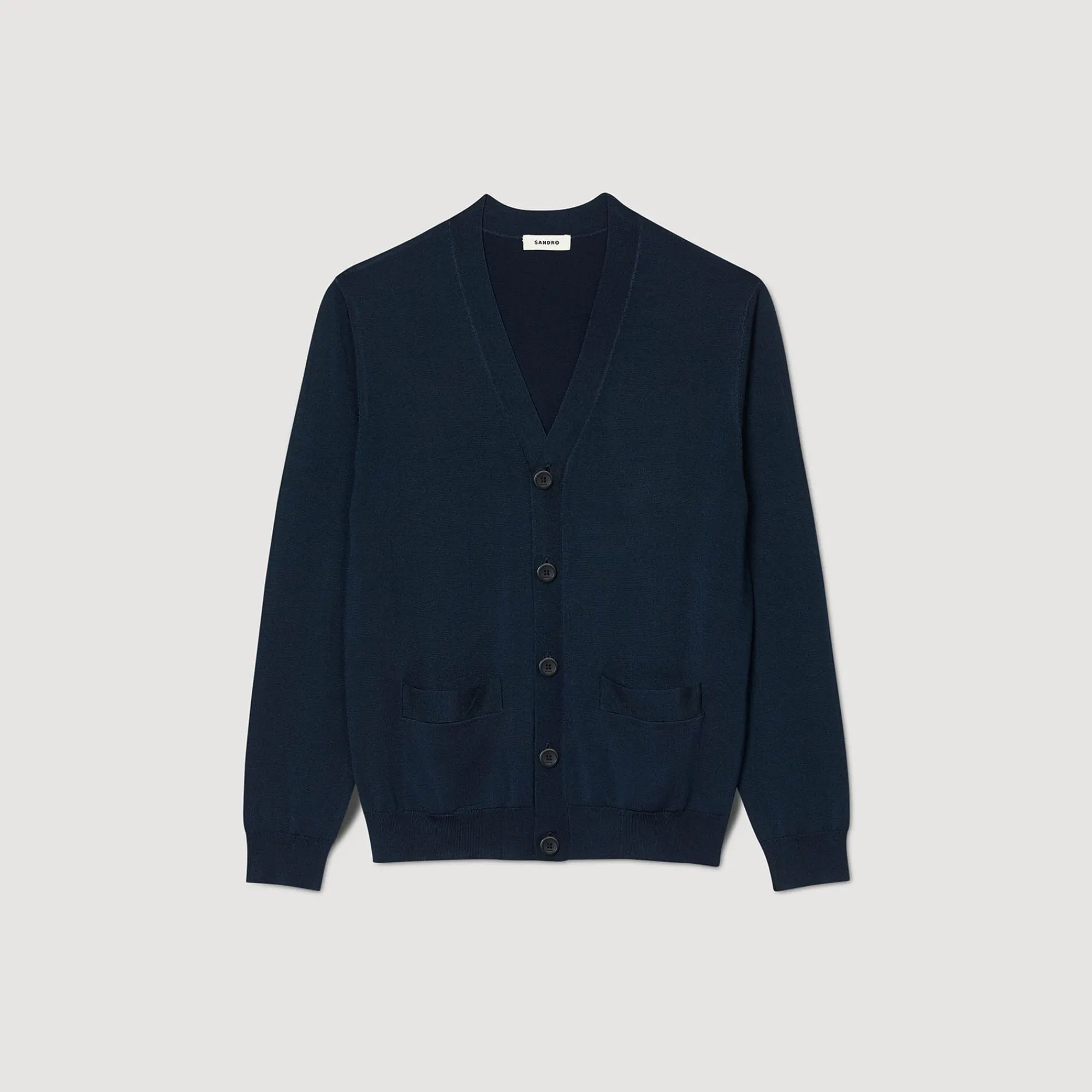 cardigan_de_punto_6.webp Jerséis & Chalecos<Sandro Paris Cardigan De Punto