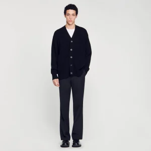Jerséis & Chalecos<Sandro Paris Cardigan De Yak
