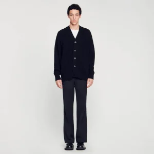 Jerséis & Chalecos<Sandro Paris Cardigan De Yak