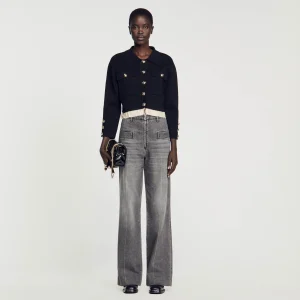 Jerseys & Cárdigans<Sandro Paris Cardigan Tipo Camisa