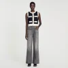 Jerseys & Cárdigans<Sandro Paris Chaleco Tipo Cardigan