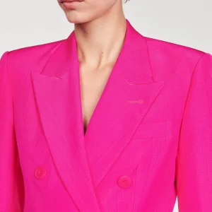 Trajes<Sandro Paris Chaqueta Con Botonadura Cruzada