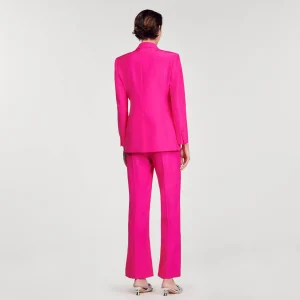 Trajes<Sandro Paris Chaqueta Con Botonadura Cruzada