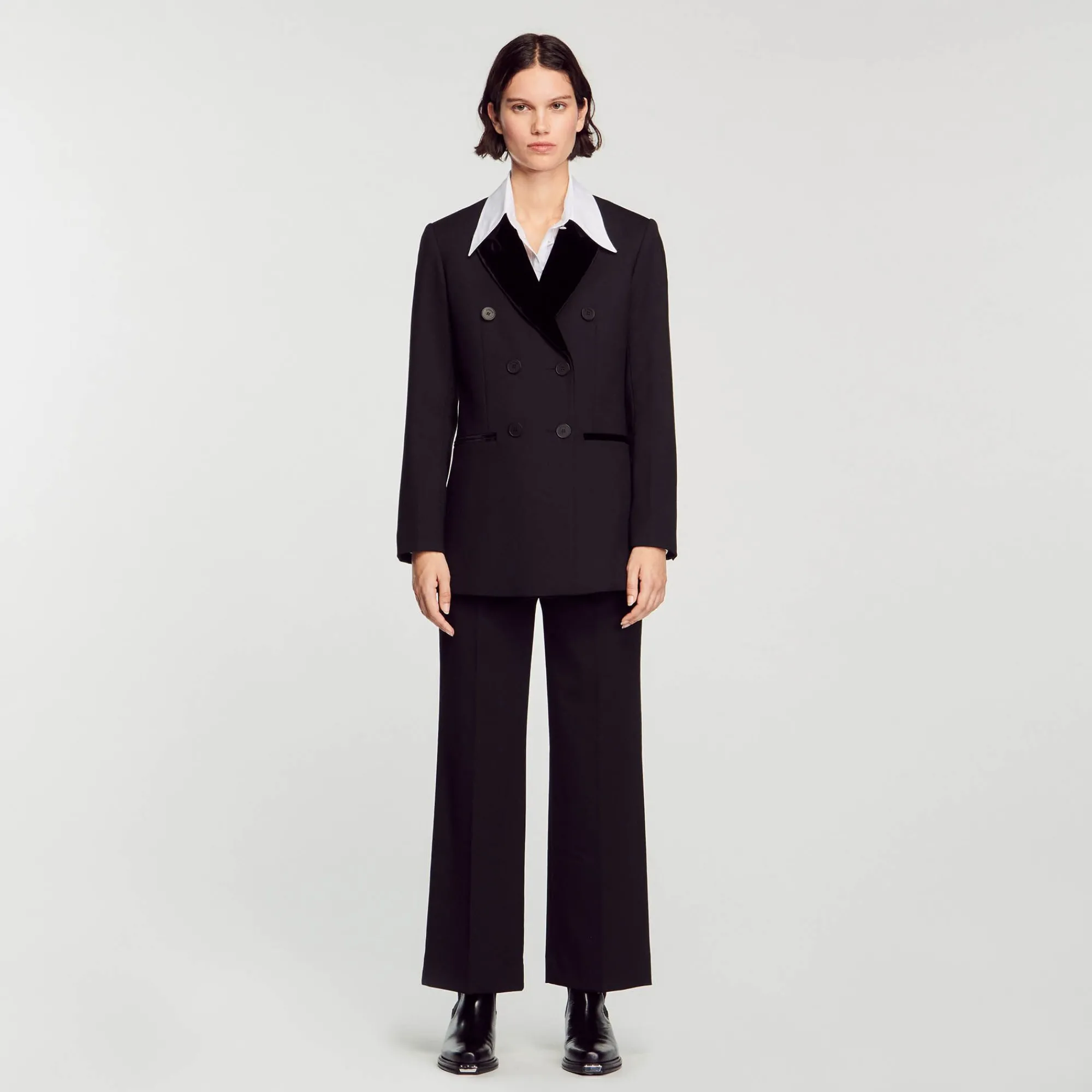 chaqueta_de_sastre_0-1.webp Trajes<Sandro Paris Chaqueta De Sastre