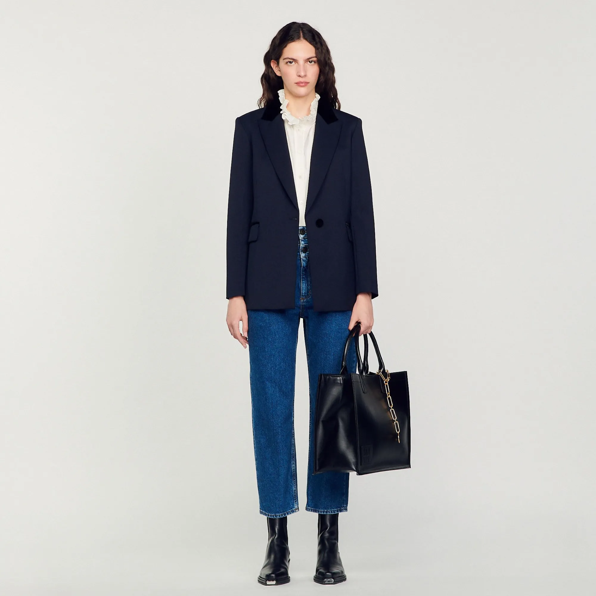 chaqueta_de_sastre_0-2.webp Trajes<Sandro Paris Chaqueta De Sastre