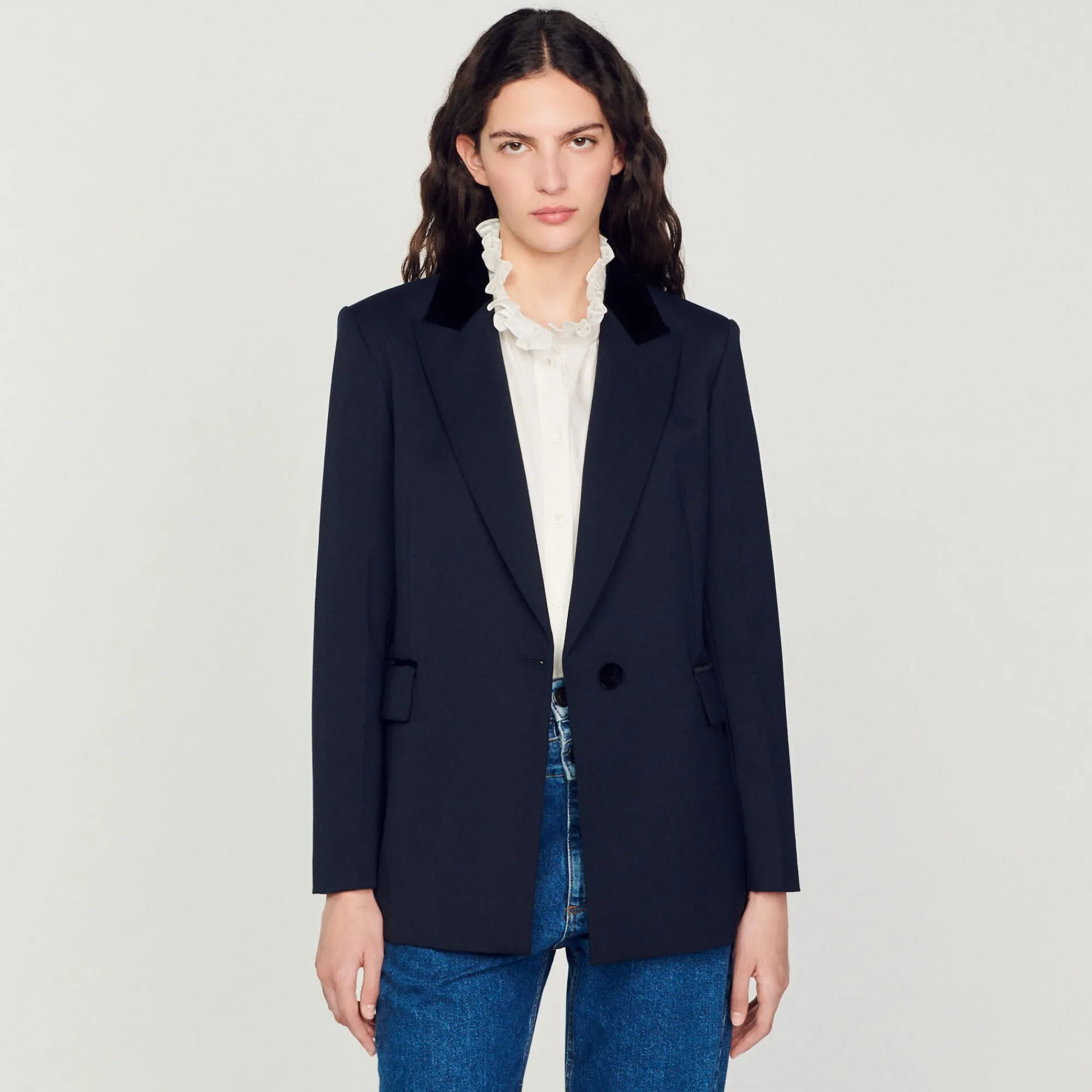 chaqueta_de_sastre_3-2.webp Trajes<Sandro Paris Chaqueta De Sastre