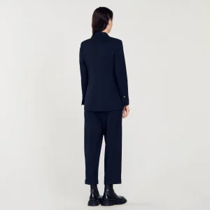 Trajes<Sandro Paris Chaqueta De Sastre Con Doble Botonadura