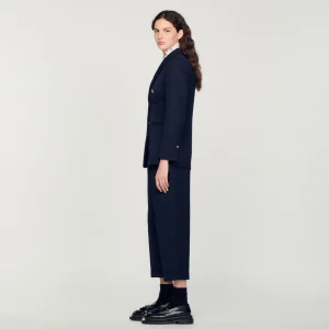 Trajes<Sandro Paris Chaqueta De Sastre Con Doble Botonadura