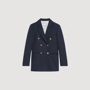 Trajes<Sandro Paris Chaqueta De Sastre Con Doble Botonadura