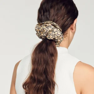 Otros Accesorios<Sandro Paris Coletero De Seda Estampado