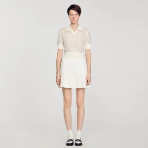 Jerseys & Cárdigans<Sandro Paris Jersey Polo Corto De Punto