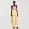 Trajes<Sandro Paris Pantalon Con Pinzas