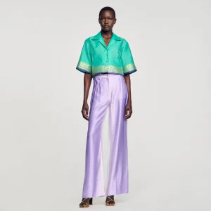 Trajes<Sandro Paris Pantalon Fluido