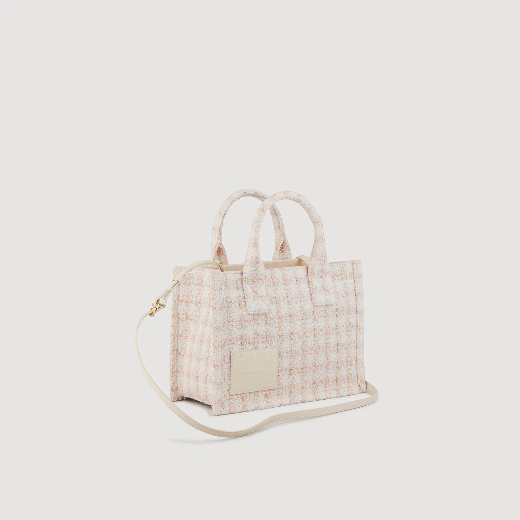 pequeno_bolso_kasbah_de_sarga_2.webp Bolsos Tote<Sandro Paris Pequeno Bolso Kasbah De Sarga