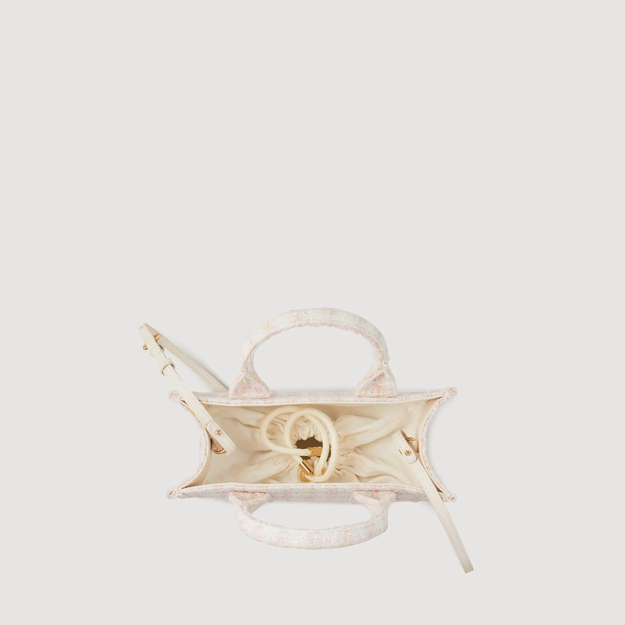 pequeno_bolso_kasbah_de_sarga_4.webp Bolsos Tote<Sandro Paris Pequeno Bolso Kasbah De Sarga