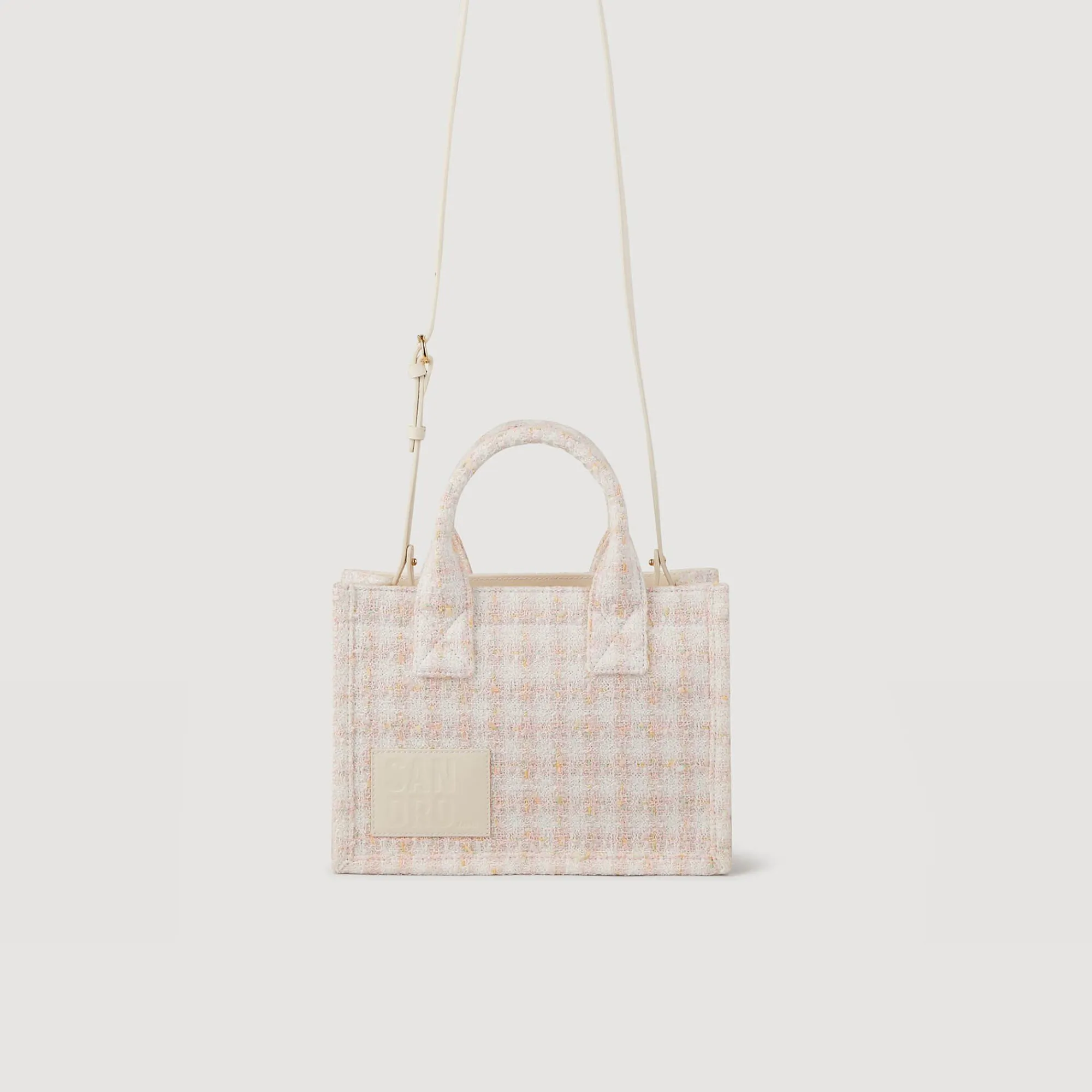 pequeno_bolso_kasbah_de_sarga_5.webp Bolsos Tote<Sandro Paris Pequeno Bolso Kasbah De Sarga