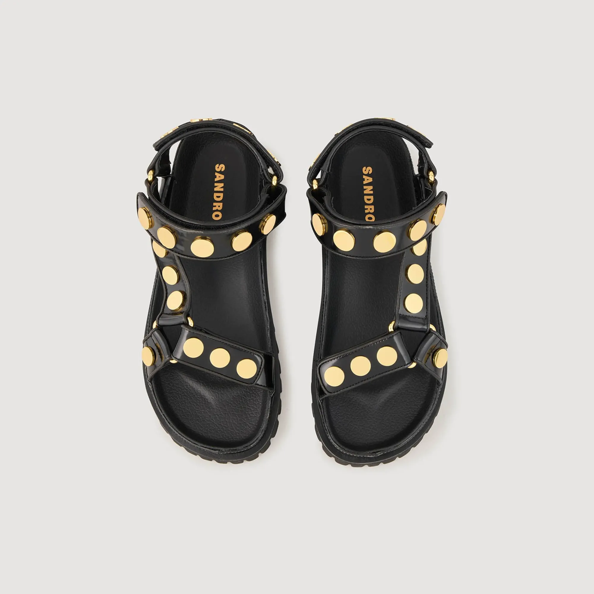 sandalias_dentadas_con_tachuelas_1.webp Sandalias<Sandro Paris Sandalias Dentadas Con Tachuelas