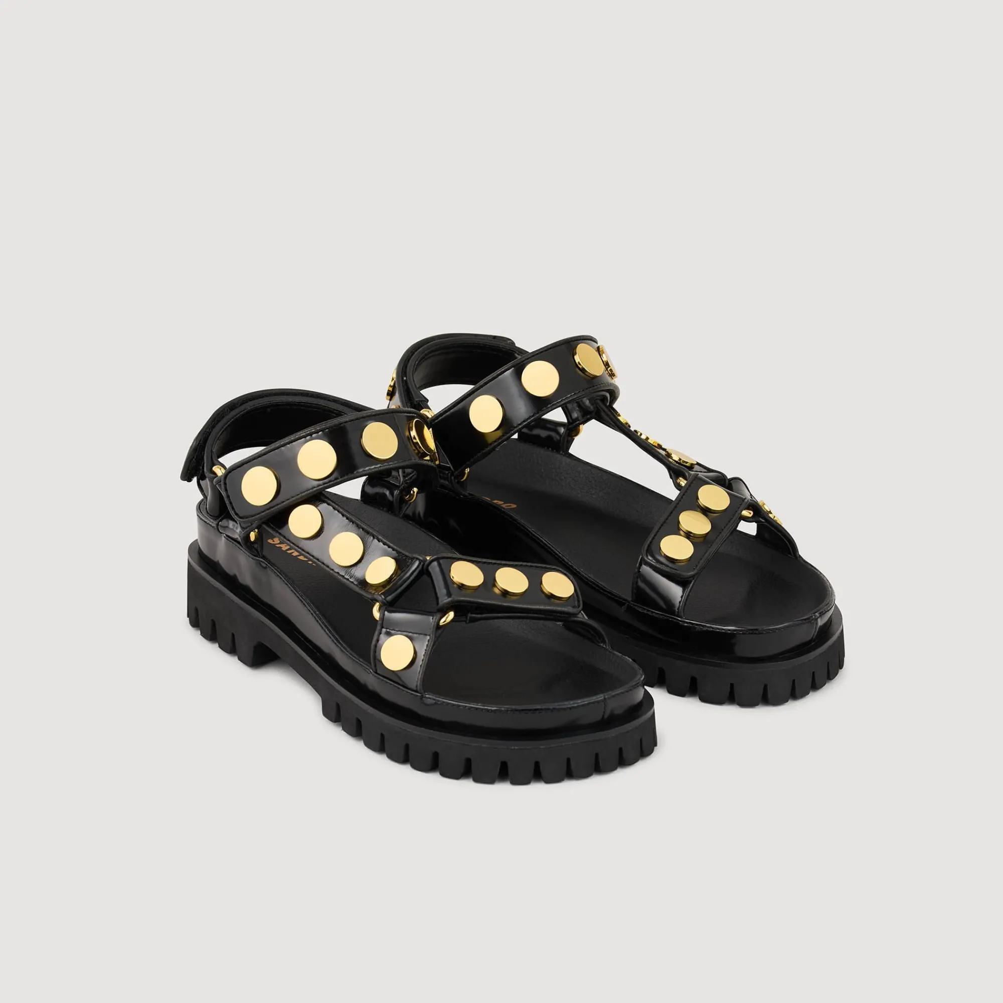 sandalias_dentadas_con_tachuelas_2.webp Sandalias<Sandro Paris Sandalias Dentadas Con Tachuelas